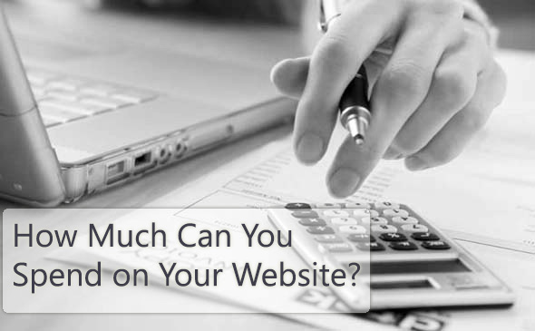 How much can you spend on your website