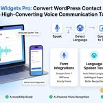 Voice Widgets Pro: Convert WordPress Contact Forms into High-Converting Voice Communication Tools