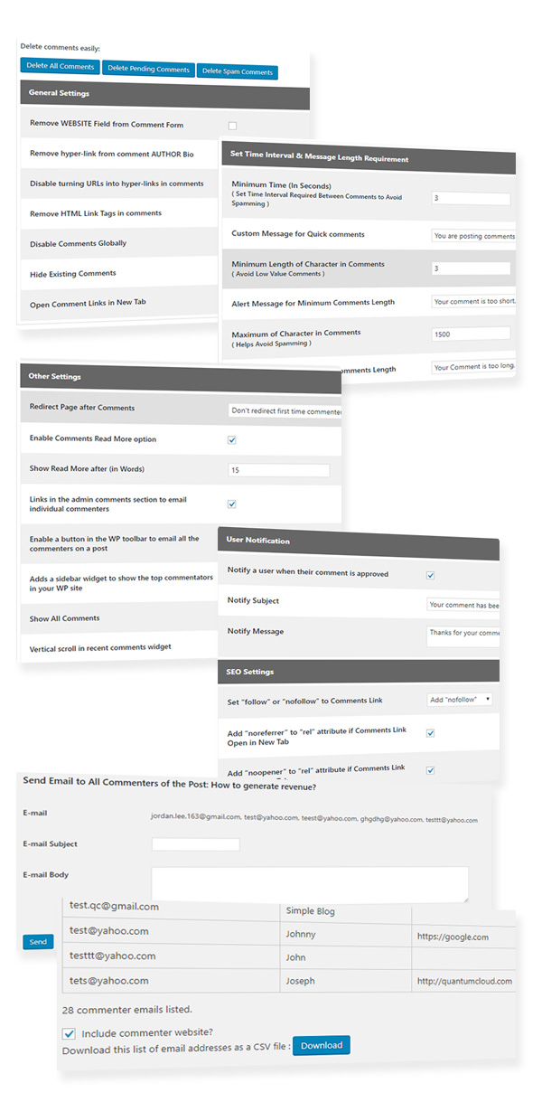 AI Auto Comment Reply and other Tools with Auto Moderation, Spam Protection, Attachment - 6