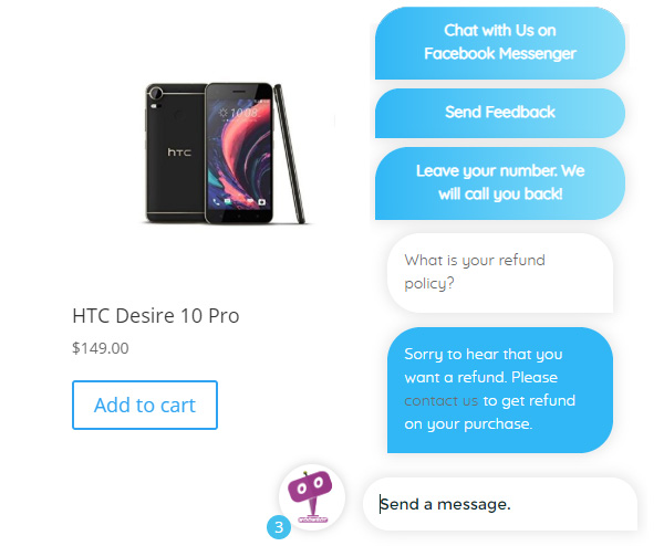 ChatBot for WooCommerce - 9