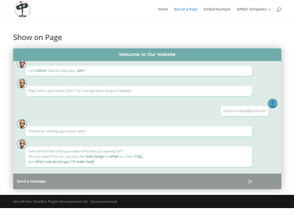 ChatBot for WordPress - 16